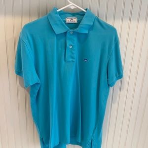 Southern Tide Polo, Medium, Aqua